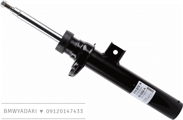 کمک فنر جلو راست بی ام و X3/F25 کد 31316796410